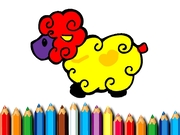 Baby Sheep Coloring Game Online