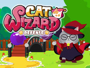 Cat Wizard Defense Game Online