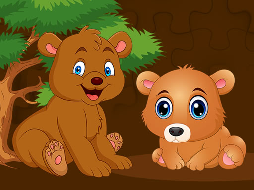 Baby Bear Jigsaw Game
