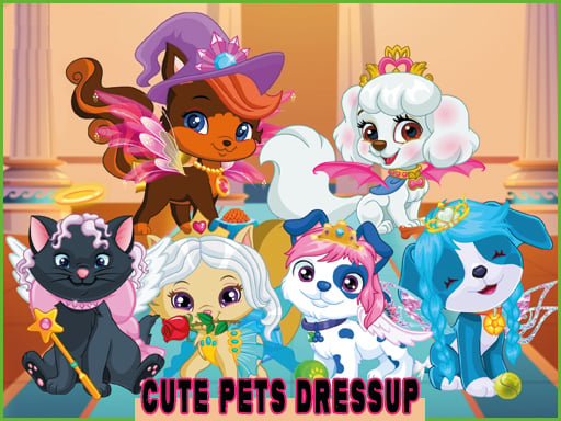 Cute Pets Summer Dress-Up Category Image Cute Pets Summer Dress-Up Game
