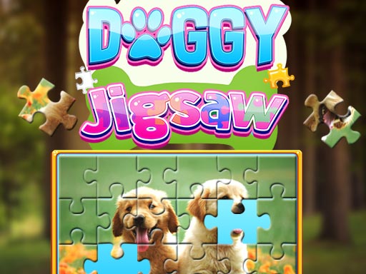Doggy Jigsaw Game