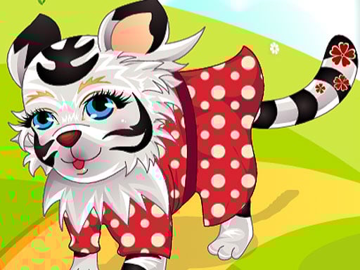 Little Tiger Dress Up Game