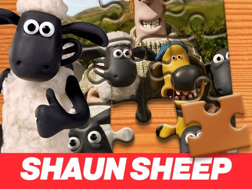 Shaun the Sheep Jigsaw Game