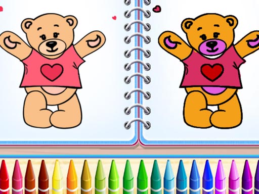 Teddy Bear Coloring Game